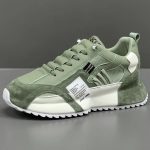 Men's Fashion Sneakers All-Season Sports & Casual Shoes Low-Top Lace-Up Round Toe+u