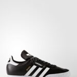 adidas Originals Black/White Samba Suede Trainers