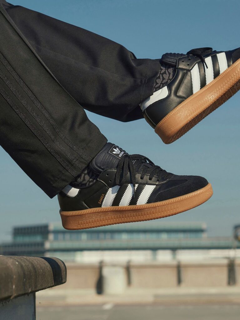 adidas Originals Black XLG Samba Trainers