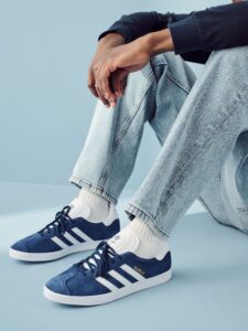 adidas Originals Navy Gazelle Trainers