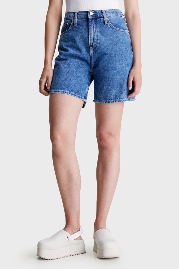 Calvin Klein High Waist Mom Denim Short J20J2228011A4 SHORT J20J222801 1A4