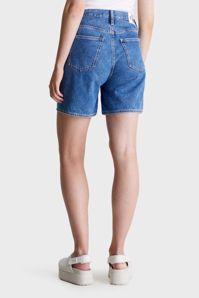 Calvin Klein High Waist Mom Denim Short J20J2228011A4 SHORT J20J222801 1A4