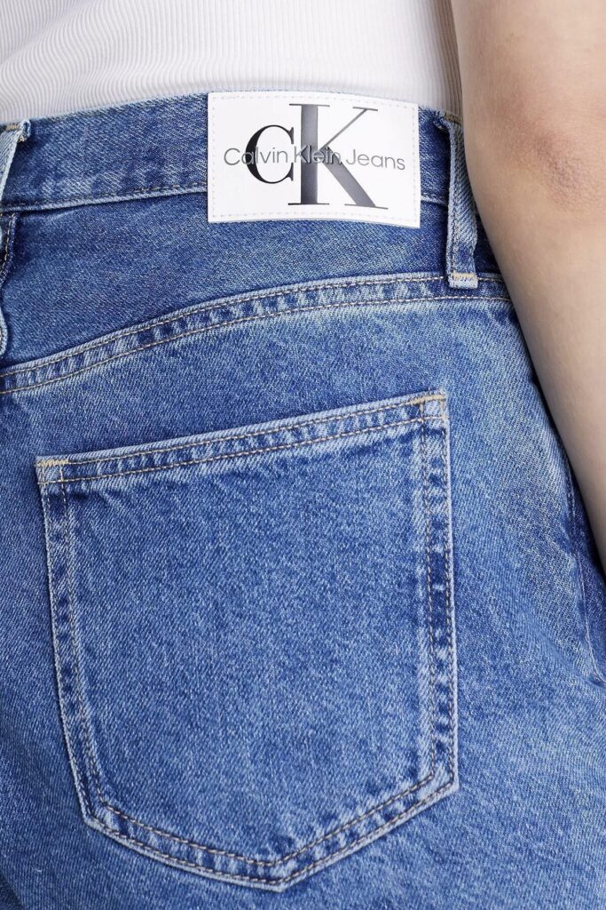 Calvin Klein High Waist Mom Denim Short J20J2228011A4 SHORT J20J222801 1A4