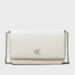Calvin Klein Minimal Monogram Ew Flap Ph/Cb19 Women's Crossbody Bag Lv04K1027G-Cjh