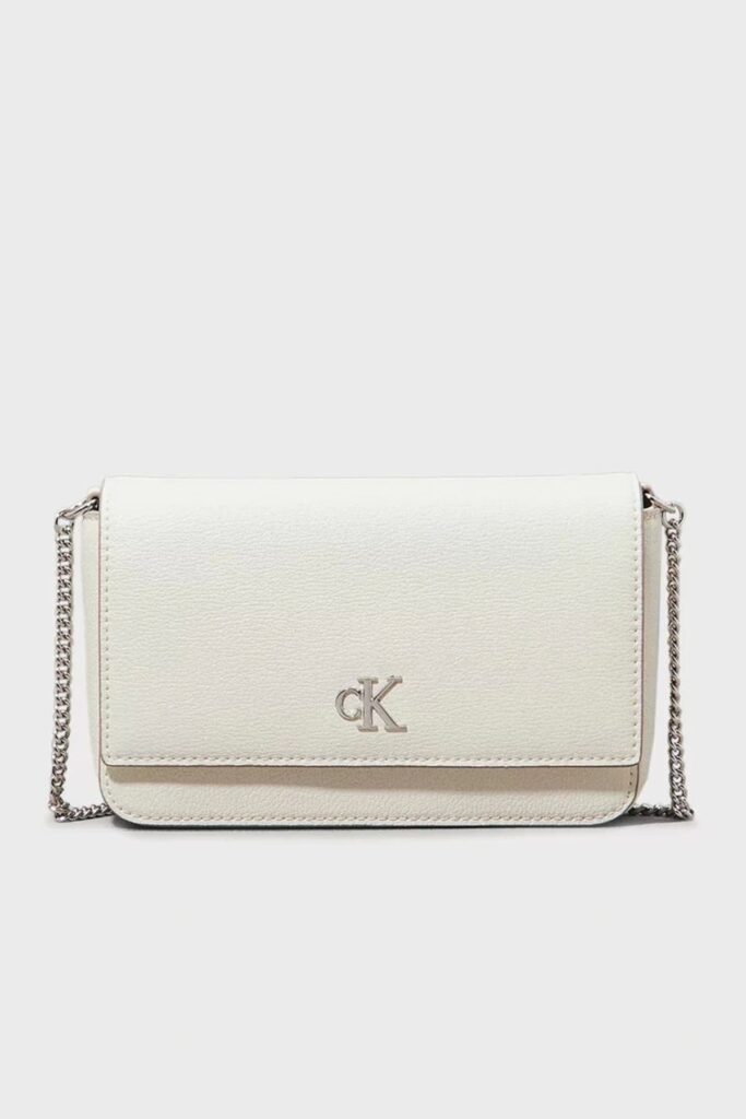 Calvin Klein Minimal Monogram Ew Flap Ph/Cb19 Women's Crossbody Bag Lv04K1027G-Cjh