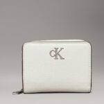 Calvin Klein Minimal Monogram Md Zip Around