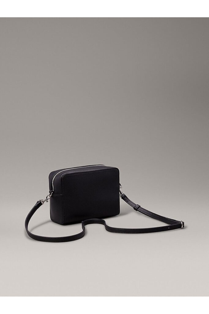 Calvin Klein Monogram Patterned Minimal Crossbody Bag