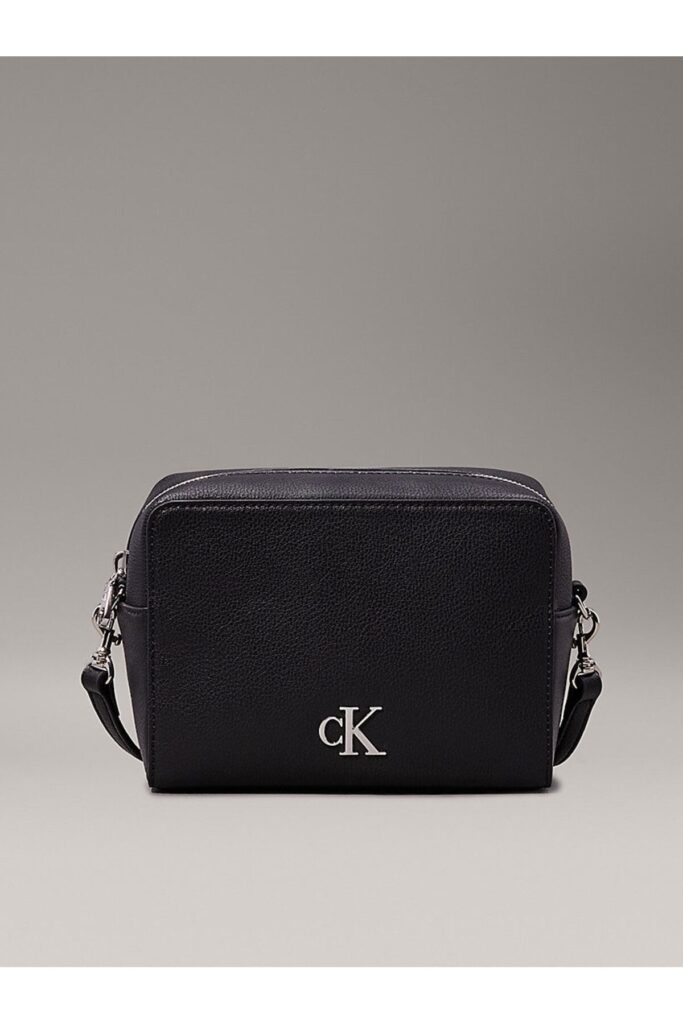 Calvin Klein Monogram Patterned Minimal Crossbody Bag