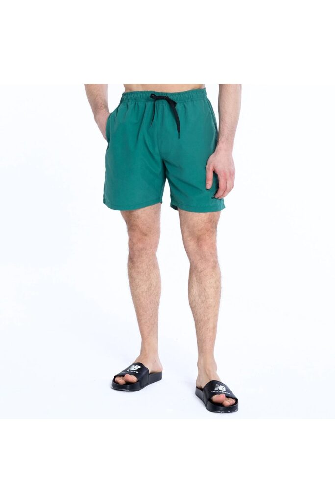 New Balance Man Swimshorts Green Swim Shorts