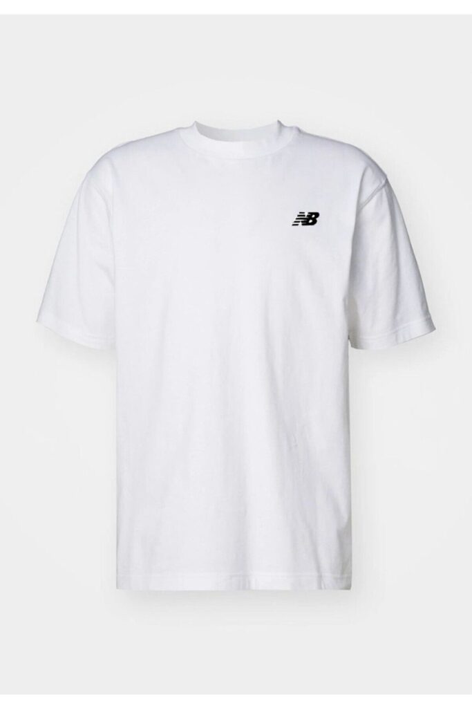 New Balance Nb Classic Basic Logo Men's White Tshirt