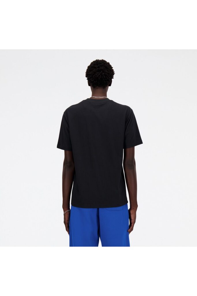 New Balance Sport Essentials Black Cotton T-Shirt - S/S