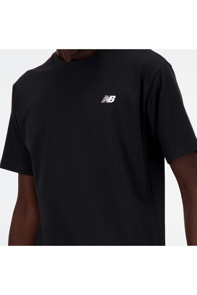New Balance Sport Essentials Black Cotton T-Shirt - S/S