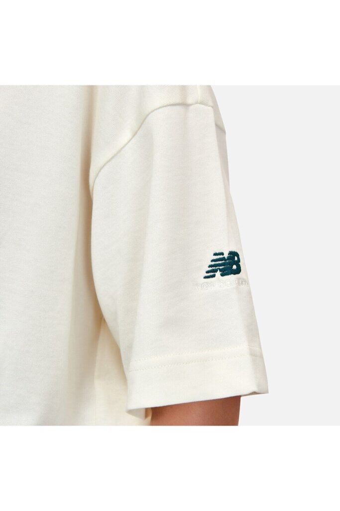 New Balance Wnt1402 White Women's T-Shirt