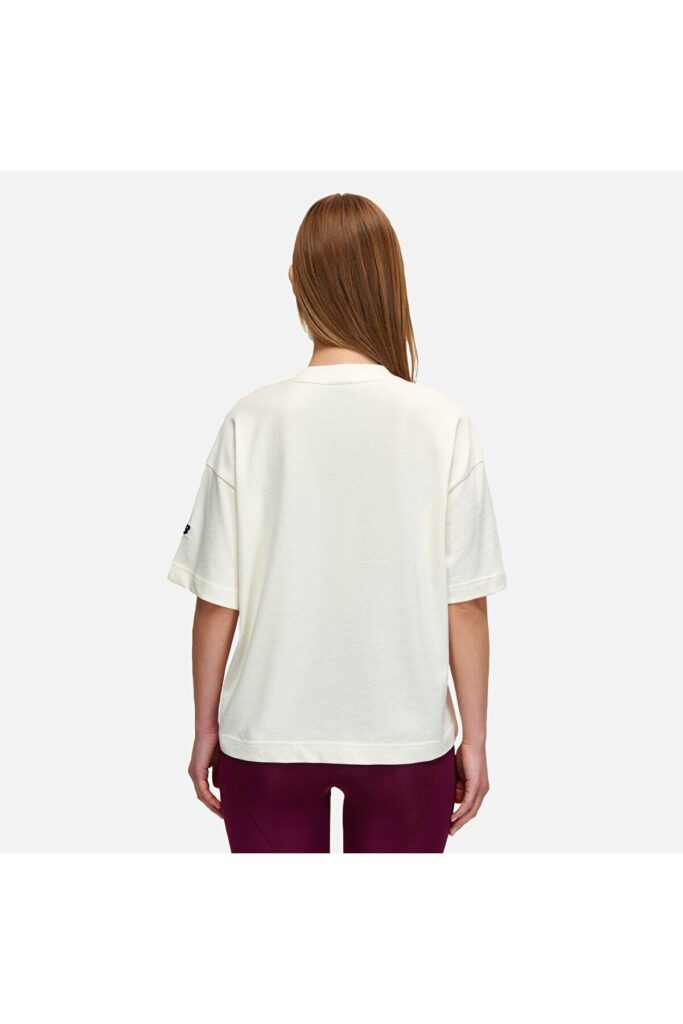 New Balance Wnt1402 White Women's T-Shirt
