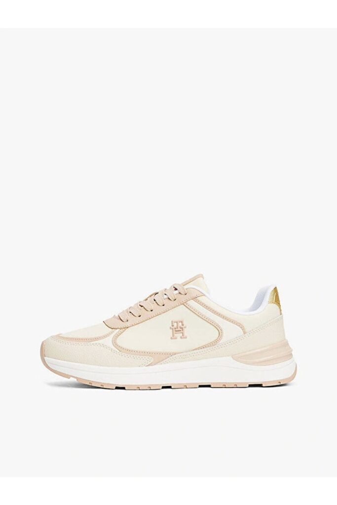 Tommy Hilfiger Pink Brand Logo Thick Sole Lace-Up Women's Sneakers - Fw0Fw08325-Try