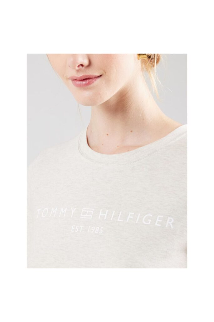 Tommy Hilfiger Th Ww0Ww40276 Reg Corp Logo C-Nk Ss Women's T-Shirt