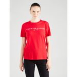 Tommy Hilfiger Th Ww0Ww40276 Reg Corp Logo C-Nk Ss Women's T-Shirt