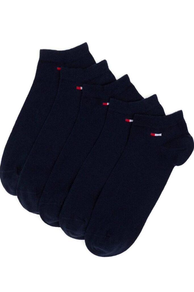 U.S. Polo Assn. 5 Pack Socks Navy Blue - Regular Fit - Stylish and Comfortable Design (Men/Ladies)