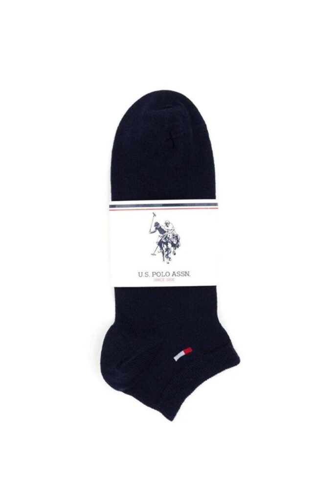 U.S. Polo Assn. 5 Pack Socks Navy Blue - Regular Fit - Stylish and Comfortable Design (Men/Ladies)
