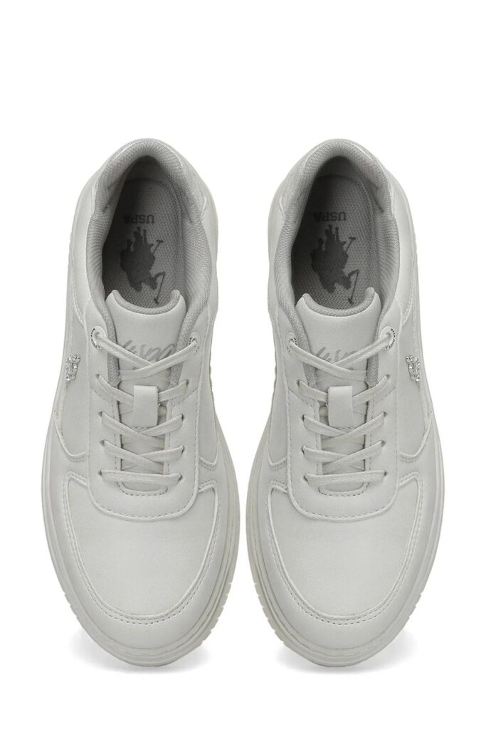 U.S. Polo Assn. Gray Color Casual Walking Sneakers Sneakers