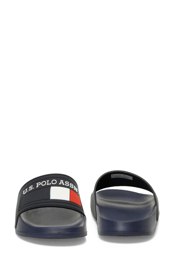 U.S. Polo Assn. Nico 5Fx Navy Blue Men's Slippers