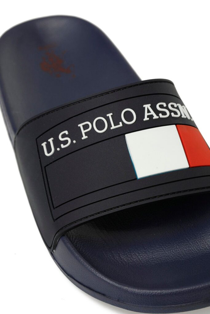 U.S. Polo Assn. Nico 5Fx Navy Blue Men's Slippers
