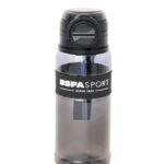 U.S. Polo Assn. U.S. Polo Assn. 25003 Flask Water Bottle Drinking Bottle Sports School Daily Black