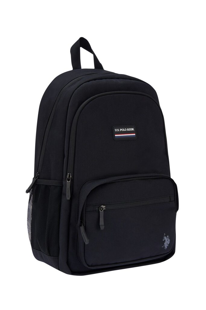 U.S. Polo Assn. U.S. Polo Assn. Backpack-Bag-Violence: Stole - Color: Black - Use: School and Travel
