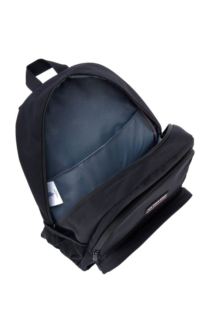 U.S. Polo Assn. U.S. Polo Assn. Backpack-Bag-Violence: Stole - Color: Black - Use: School and Travel