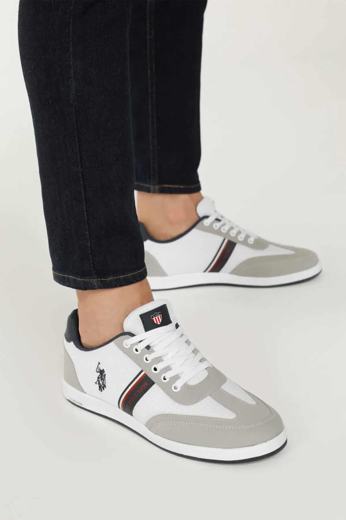U.S. Polo Assn. US Polo Kares 3 FX Men's Casual Sneakers101081680-2WHITE