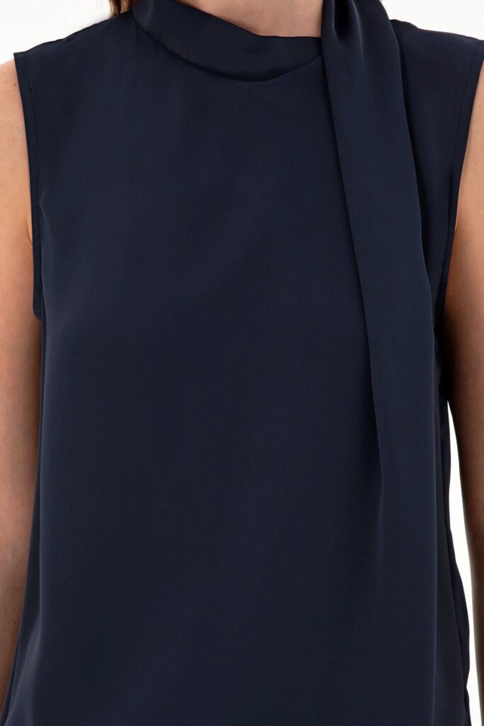 U.S. Polo Assn. Women's Navy Blue Sleeveless Blouse 50293821-Vr033