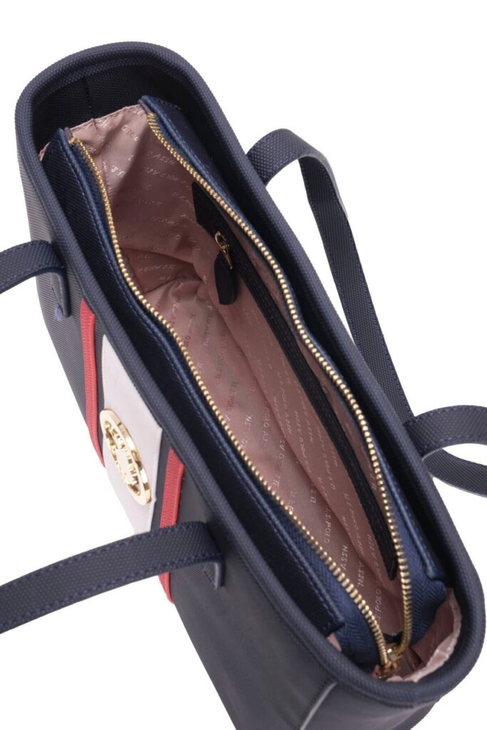 U.S. Polo Assn. Women's Shoulder Bag Navy-White-Red Us8029 - Online Exclusive