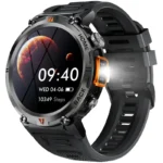3.68cm HD TFT Display, 300mAh Rechargeable Battery, USB Charging Men'S Smartwatch