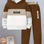 3D Printed Casual Pullover Sweatshirt Outdoor Cap Set