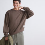 Badge Detail Long Sleeves Sweatshirt